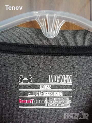 Under Armour оригинална мъжка спортна тениска фланелка, снимка 3 - Тениски - 40015533