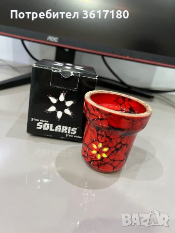 Alpha Hookah Model X Artist Collection Red, снимка 5 - Наргилета - 39379354