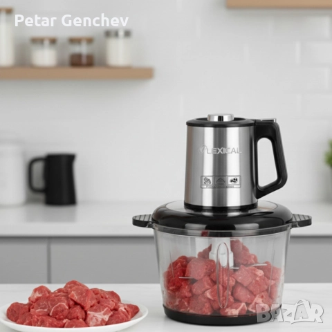 Вид уред: Електрически кухненски чопър; Модел: Lexical LCH-1970;, снимка 7 - Чопъри и пасатори - 52892163