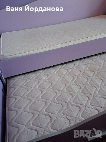 Легло тип сандвич, част от обзавеждане на детска стаея, снимка 4 - Спални и легла - 53074611