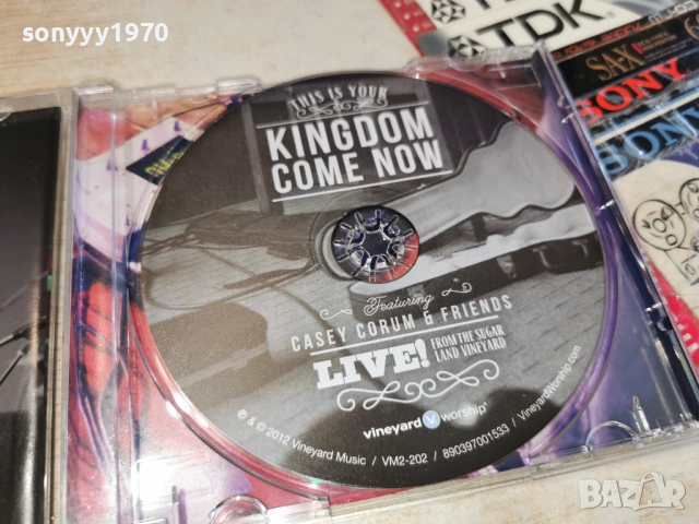 KINGDOM COME NOW CD 0903261825H2E6R, снимка 5 - CD дискове - 53771387