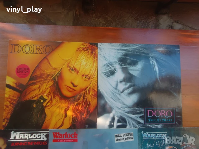  Warlock & Doro Pesch [LP VINYL] , снимка 3 - Грамофонни плочи - 50650247