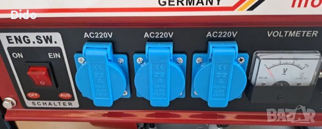 Генератор на ток Kraftroyal 3.8 KW, професионален  Код на продукт: TS6130, снимка 3 - Други машини и части - 39890826