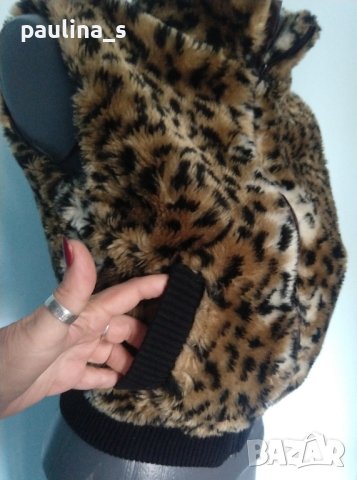 Елек с косъм / винтидж , снимка 3 - Елеци - 42415240