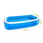 Надуваем градински басейн 262x175x50 см – голям семеен PVC басейн за деца и възрастни, 700 л, снимка 5