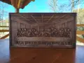 Дърворезба на Тайната вечеря , снимка 2