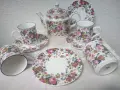 James Sadler Olde Chintz Чайник, чаши и чинийки, снимка 1