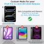 Нов Смарт калъф за iPad Pro 11 M4 2024, тънък дизайн, триъгълна стойка, снимка 2