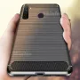 REALME 6 и REALME 6S - Елегантен и Удароустойчив Гръб Кейс КАРБОН, снимка 1