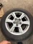 4бр алуминиеви  джанти за  AUDI A6  / 16 цола с зимни гуми TIGAR WINTER  225 55 16 -цена 600 лв или , снимка 1