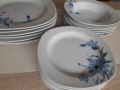 Порцеланов сервиз за хранене 18 части, снимка 2