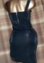 Н&М S/M Черна брокатена къса рокля, снимка 4