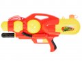 Воден пистолет, водна пушка, 2400ml, червено и жълто , снимка 2