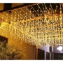 1️⃣2️⃣ Метра Висящи Коледни Лампи Тип Завеса / Топла Бяла Светлина - ⚠️29,90лв. 8режима на Светене, снимка 3