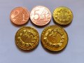 България сет ПРОБНИ евро монети 2004 година, снимка 1