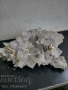 Друза планински кристал, кварц, пирит,галенит, снимка 1