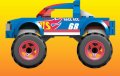 Конструктор MEGA Hot Wheels - Race Ace Monster Truck - 69 части, снимка 5