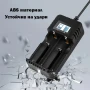 Универсално зарядно устройство за литиеви батерии 18650 16340 14500 26650 3.7V бързо зареждане, снимка 2