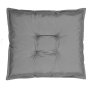 Водоустойчива възглавница за под, 60x50 см, Въглен/ сива, снимка 3