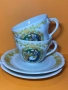 Vintage(1918-1935г.) Oscar Schaller Schwarzenbach. 2 порцеланови сета., снимка 6