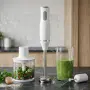 Ръчен бял блендер 800W с чопър, бъркалка и мерителна кана – мултифункционален кухненски помощник, снимка 4