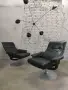 Чифт кожени шведски релакс кресла, снимка 8
