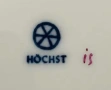 Порцеланови чинийки. Hochst, снимка 5