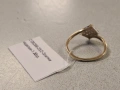 Златен пръстен 1,36гр, снимка 2