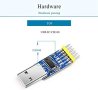 WitMotion USB UART конвертор 3 в 1 Мултифункционален (USB към TTL/USB към RS232/USB към RS485, снимка 5