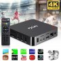 Нови Rockchip четириядрени 4K Android TV Box 8GB 128GB MX9 /ТВ БОКС/ Android TV 11 / 9 5G, снимка 2