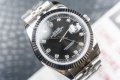 Мъжки часовник Rolex Oyster Perpetual Datejust Black Diamond с автоматичен механизъм, снимка 2