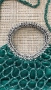 Луксозна изумрудена чанта - хитът на годината, снимка 4