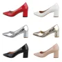 Дамски класически обувки на ток, 7цвята , снимка 1