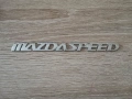 сребрист метален надпис MazdaSpeed за Mazda, снимка 4