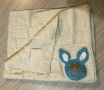 Плетено одеялце за бебе, снимка 1