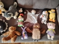 Кашон с плюшени играчки . Седяли са само за украса , не е играно с тях . Бухъла е ръкавица кукла. , снимка 4