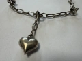 Сребърно колие с висулка 23.86гр 54см, снимка 5