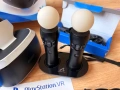 PS 4 VR комплект + камера + 2 Move контролера + игра , снимка 3