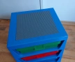 LEGO маса с чекмеджета за съхранение, снимка 4