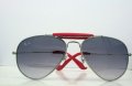 Слънчеви очила Ray-Ban AVIATOR CRAFT RB3422Q- silver/red, снимка 4