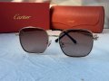 Cartier 2023 дамски слънчеви очила 4 цвята квадратни , снимка 6