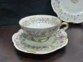 Стар немски порцелан троен сет за кафе чай , снимка 3