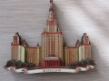 Автентичен дървен 3D магнит от Москва, Русия-серия-, снимка 2