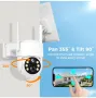 Hiseeu WTD714 4MP 2K HD Соларна WiFi Охранителна Камера Засичане на движение Цветно нощно виждане, снимка 15