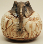 Керамична ваза Слон, снимка 5