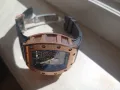 Richard mille RM 030 automatic mechanical watch gold Ричард Майли автоматичен механичен часовник , снимка 13
