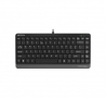 Клавиатура  A4TECH , кирилица, мини, черна, USB, 1,5m, снимка 1 - Клавиатури и мишки - 36136005