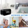 Igzyz шпионска камера WiFi, 4K/1080P часовникова скрита безжична камера с нощно виждане, снимка 4