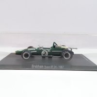 1:43 IXO Altas Brabham Repco BT24 ФОРМУЛА 1 МОДЕЛ ИГРАЧКА, снимка 1 - Колекции - 41867725