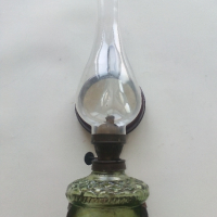 Стара газена лампа, /№5/ комплект със стъклото., снимка 1 - Антикварни и старинни предмети - 44930812